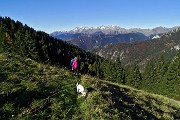 14 Salendo su sentierino per i prati di Torcola Vaga